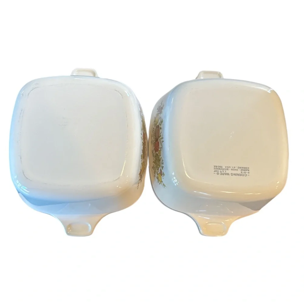 Vintage Corning Ware Spice of Life P-43-B 2 3/4 Cup Mini Casseroles